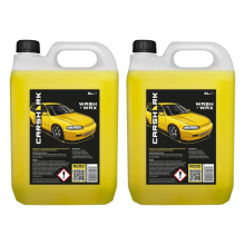 Wash and Wax Car Shampoo 2 x 5 L, Cleans Dirt, Grime, Brilliant Shine CARSHARK