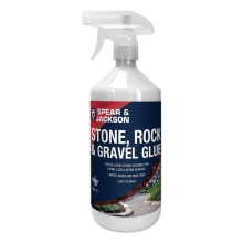 Stone, Rock and Gravel Bonding Glue, 1L, Water-Based, Spear & Jackson