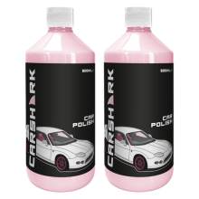 Car Polish 2 x 500 ml, Adds Protective Layer, High Quality Long Lasting CARSHARK