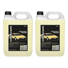 Cockpit Shine 2 x 5 L, Dashboard Cleaner, Cleans and Protects, Carshark