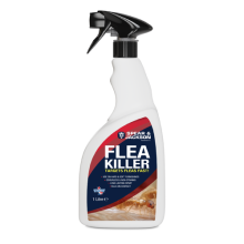 Flea Killer, 1 L Spray, Long-Lasting, Odourless, Insecticide, Spear & Jackson