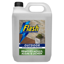 Flash Path & Patio Cleaner Super Concentrate, 5 Litres, Removes Mould, Algae