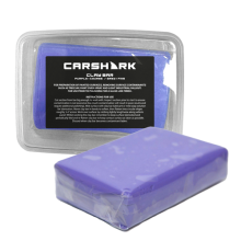 Detailing Clay Bar, 200g, Coarse Grade, Purple, Fallout, Overspray, CARSHARK