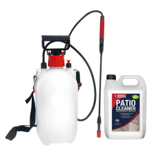 Black Spot Remover 5L with 5L Garden Sprayer, Patio Cleaner, Spear & Jackson