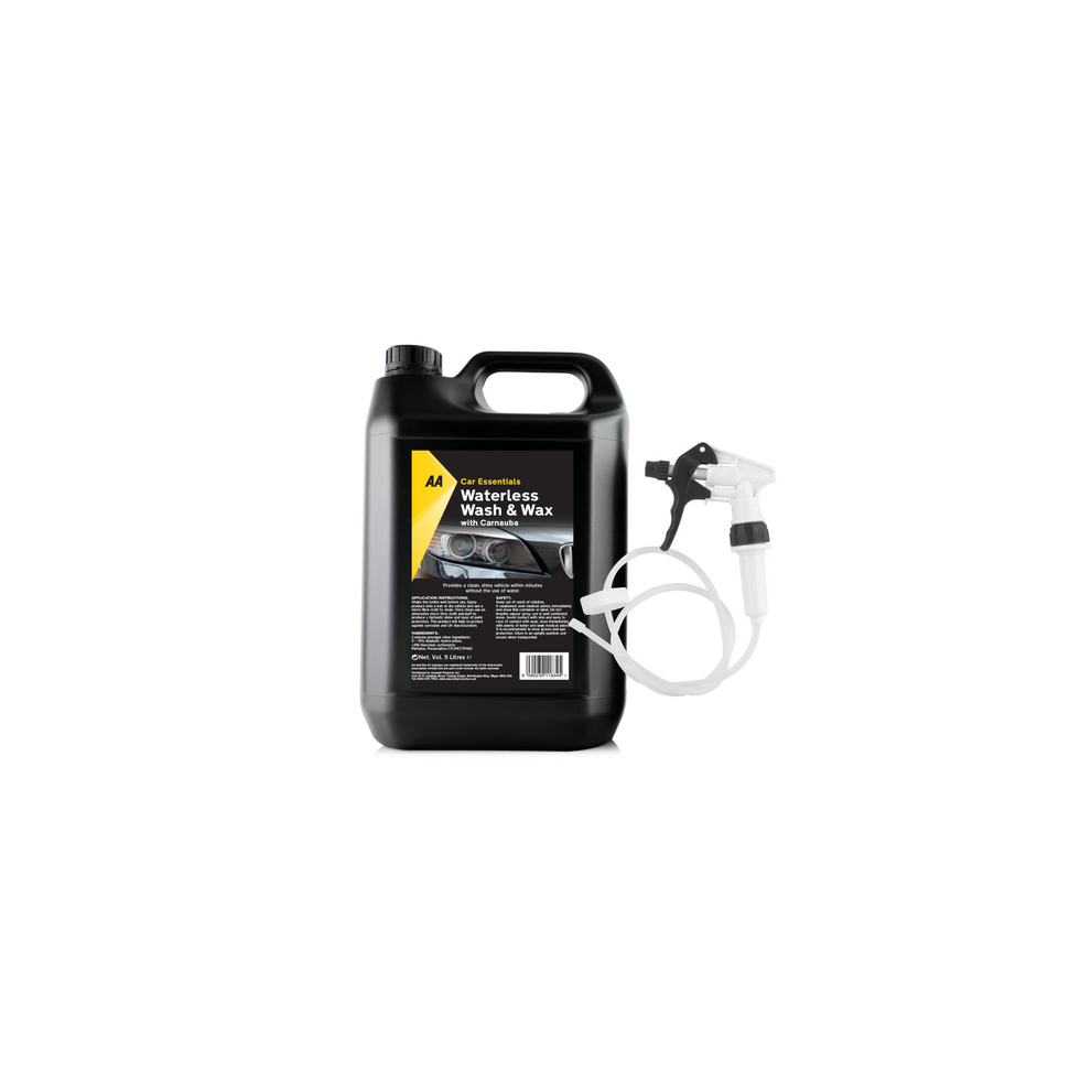 AA Wash and Wax Car Shampoo 5L - Biodegradable Formula - Interior Cockpit Shine - Protects and Cleans - Image 3