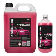 Cherry Car Shampoo, PH Neutral 1L + 5L, Concentrate, Wax Safe, Carshark