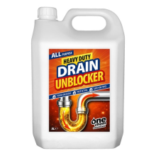 Sink & Drain Unblocker, 5 Litre, Heavy Duty, Fast acting, One Chem Essentials