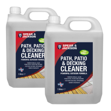 Patio Cleaner Concentrate 2 x 5L Spear & Jackson Fencing Driveway Decking Paving