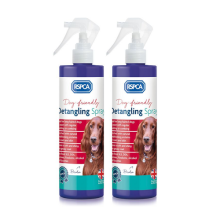 RSPCA Detangling Spray for dogs 2 x 250ml Enriched with natural proteins