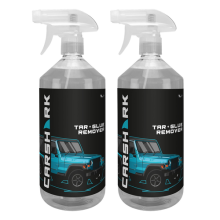 Tar and Glue Remover 2 x 1 L Spray, Fast Acting, Tar, Bitumen, Glue, CARSHARK