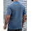 Mens Textured Short Sleeve Camp Collar Shirt  M 5