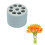 (ligjht grün, L) Ein Ikebana Spiral Stem Holder Ring - Vase Flower Arranger Tool 1
