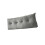 (Light Grey) Grand Corded Bed Pillow - 15.75" Multi-Position Support for Reading, Blue 1