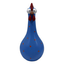 (Blu) Un divertente Ornamento del roccioso del cartoon - Decorazione del giardino e dell'ufficio di Big-Eye