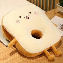 (4, 40X30CM) EVAGO Bread Plush Pillow - Cute Toast Stuffed Sofa & Winter Decor Toy