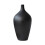 (A-Black) Scandinavian Rough Ceramic Small Vase - Minimalist Ornament 1