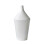 (B-White) Scandinavian Rough Ceramic Small Vase - Minimalist Ornament 1