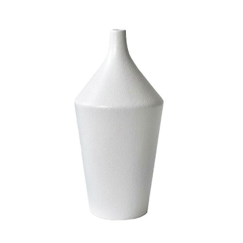 (B-White) Scandinavian Rough Ceramic Small Vase - Minimalist Ornament