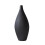 (D-Black) Scandinavian Rough Ceramic Small Vase - Minimalist Ornament 1