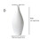(D-Black) Scandinavian Rough Ceramic Small Vase - Minimalist Ornament 2