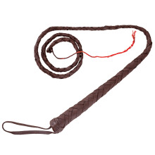 Western Bull Whip 120cm Cowboy Cowgirl Indiana Style Fancy Dress Costume Accessory