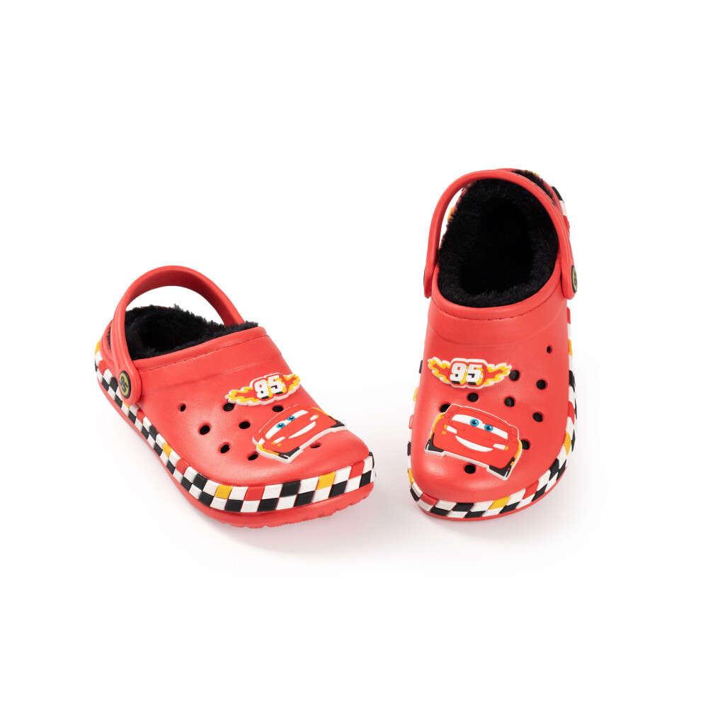 Disney (11 Uk Child) Cars Clogs (Boys Red)