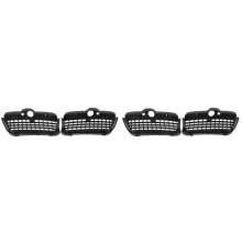 4x Car Front Bumper Fog Lights Grille Cover Fit Compatible with MK3 Rabbit 1994 1995 1996 1H6853665A 1H6853666