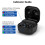 Συμβατό με τα ακουστικά Galaxy Buds 2 Pro SM-R510 True Wireless με θήκη φόρτισης και ένδ 5