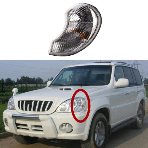 92301H1010 Front Corner Light Assembly (Left-Hand) for Terracan 2001–2006 – Cornering/Side Marker Light (Left) 2