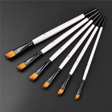 Artist Brush Set for Acrylic, Watercolor, and More with Diverse Brush Types