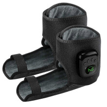 2Pcs Ankle Massager Air Compression Heating Pad 4 Levels 3 Temperature NTC Control for Pain Relief