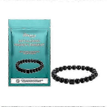 Bracelet magnétique anti-alcool pour réduire la consommation d'alcool, efficace pour le sevrage.