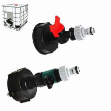 Brand-new 1000 Liter Ibc Water Tank S60*6 To 3/4 Inch Connector Accessories Switch