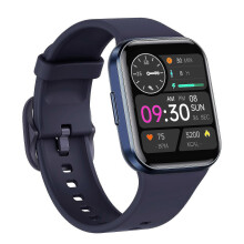 Montre connectée de sport étanche IP68 avec surveillance de la fréquence cardiaque, de l'oxygène sanguin et de la température corporell
