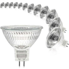 Halogeenlampen, MR16 spotlamp, 12V 20W lamp, GU5.3 dimbare MR16 lamp, 2-pins halogeenlampen warm wit 2700K