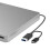 Lettore DVD Blu-ray 3D esterno ultra sottile con connettore USB 3.0 Type-C per computer. 5