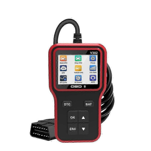 Diagnostic Tool For Obd2 Scanner Car And Truck Code Reader Engine Light Checker And Vehicle Error Clearing Device