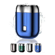 Nieuw model mini elektrisch scheerapparaat met dubbele kop, unisex mini draagbaar elektrisch scheerapparaat