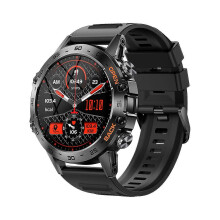Montre connectée OHPA K52, écran 1,39 pouce, Bluetooth, appels, fréquence cardiaque, saturation en oxygène, activités de plein air, tro