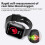 F59 Smartwatch Bluetooth-Telefonie Temperatur Herzfrequenz 3