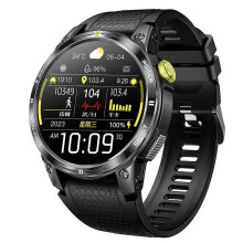Montre connectée avec GPS, boussole et écran AMOLED de 1,58 pouce, étanche à 360 pour une utilisation en extérieur.