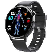 Montre connectée F67S : test de pression artérielle (oxygène), appel, température d'exercice.