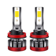 Stück H8/H11 LED-Nebelscheinwerferlampen, 3000K Gelb, 3000 Lumen, 30W Hochleistungs-LED-Nebelscheinwerfer-Tagfahrlichtlampen für Autos