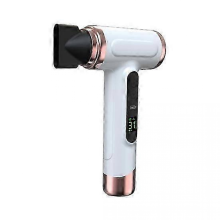 Draadloze haardroger 200W 15000mAh (nieuw model, 2026) met USB-oplaadfunctie en verstelbare rugleuning.
