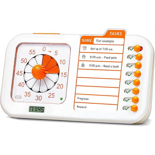 2026 Newest 3-in-1 Visual ADHD Timer for Kids and Adults with Planning Board,
