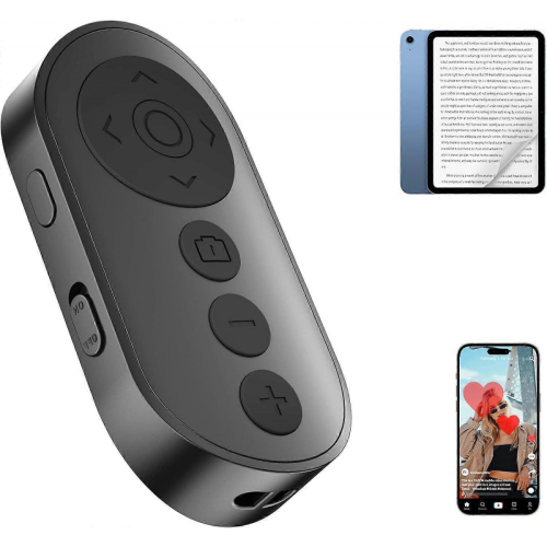 2026 Latest iPad Page Turner, Wireless Remote Control Short Video Scrolling
