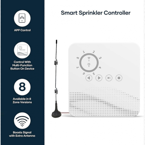 2026 Newest Smart Sprinkler Controller, 8-Zone Indoor WiFi Irrigation Controller, App Supp 1