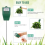 High quality brand new 6 Pack Soil Moisture Meter Soil Tester pH Meter, 4