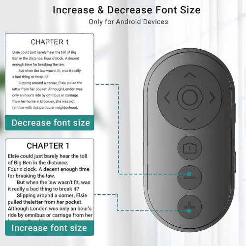 2026 Latest iPad Page Turner, Wireless Remote Control Short Video Scrolling 2