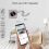 Portable CD Player Bluetooth Speaker Stereo LED Display Wall Mount IR Remote FM 4